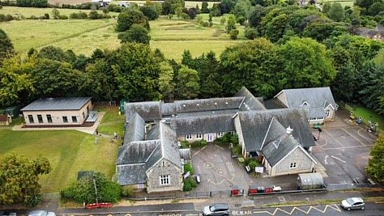 carbrooke primary - aerial photograph 2024